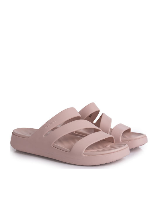 Strappy Damen-Flip-Flops in Rosa Farbe