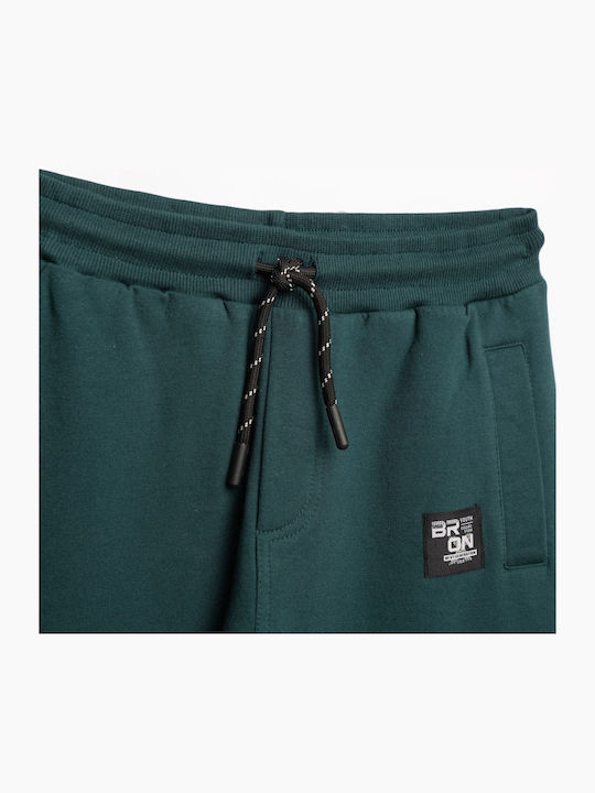 Kinder Sweatpants Set Petrol Blau