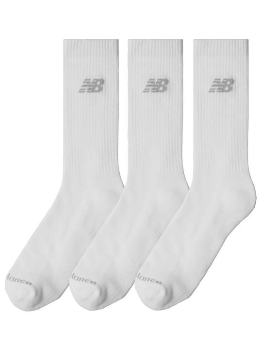New Balance Performance Sports Socks White 3 Pairs