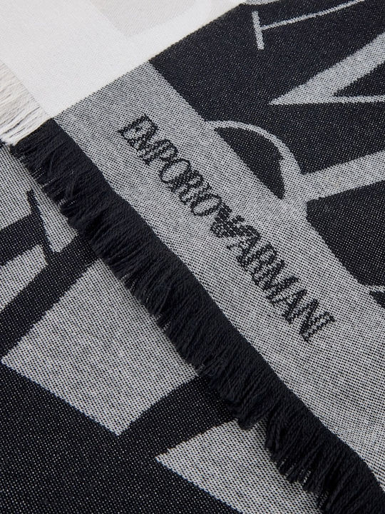 Emporio Armani Γυναικείο Φουλάρι Γκρι
