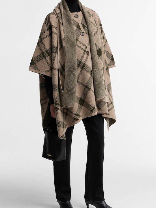 Дамска Кейп Warm Trench Multi