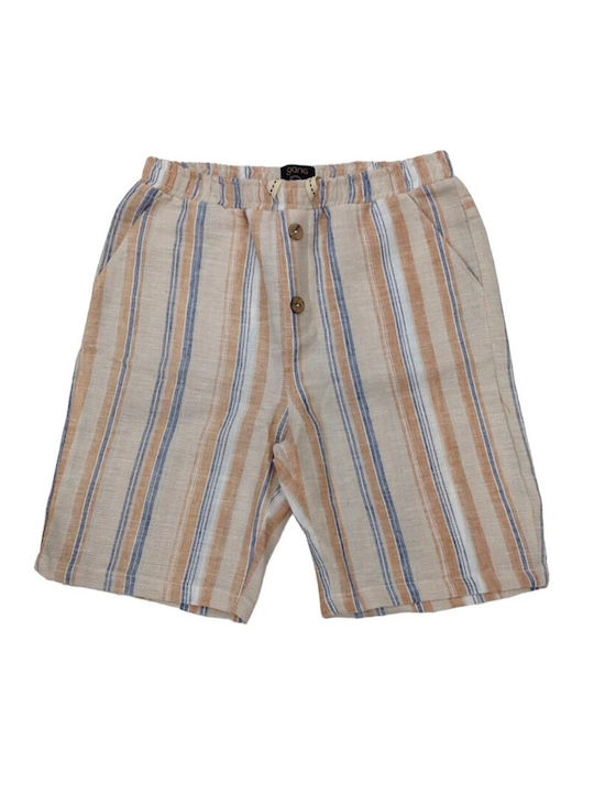 Kids Set with Shorts Summer 2 Pieces Bright White
