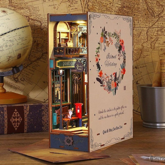 Boden Bücherregal Kunststoff Blau 24,5cm