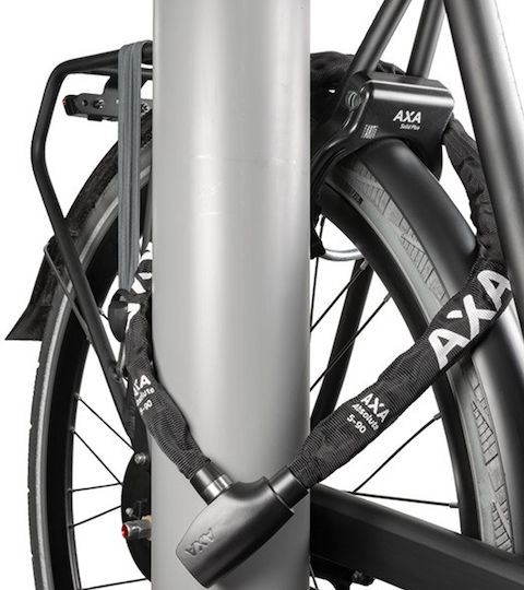 AXA Fahrradschloss Kabelschloss Absolute Stahl Click-in 90 Cm 5 Mm