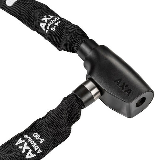 AXA Fahrradschloss Kabelschloss Absolute Stahl Click-in 90 Cm 5 Mm