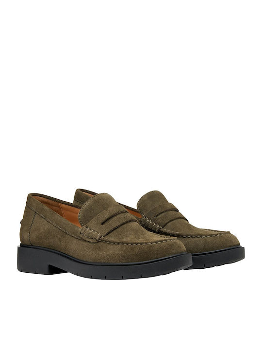 Spherica Γυναικεία Loafers σε Χακί Χρώμα
