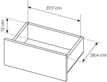 Bibliotecă Living Din Lemn De Stejar Natural L183xL62xÎ38cm