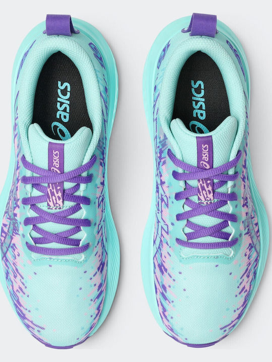 Gel-Noosa Kids Sports Shoes Running with Laces Green