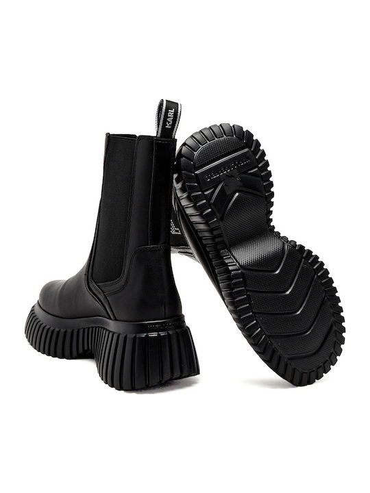 Stiefeletten Damen Schwarz
