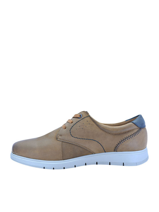 Leder Herren Freizeitschuhe Tabac Braun