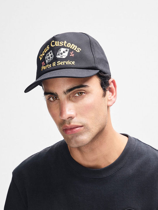 Deus Ex Machina Unisex Șapcă Baseball Neagră D261mha334-099 Black
