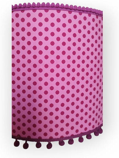 Oxygen Fuchsia Dots Dimensions Floor Lamp