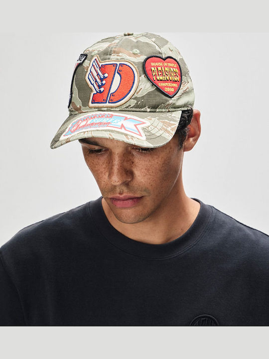 Deus Ex Machina Unisex Baseball Cap Green D261uha725-050 Ground Cover Green