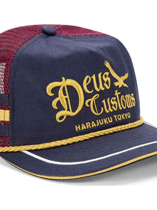 Deus Ex Machina Unisex Καπελο Trucker Μπλε D261mha335-065 Dark Navy