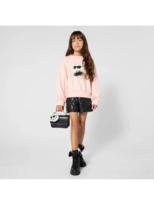 Kids Sweatshirt Pink Salmon