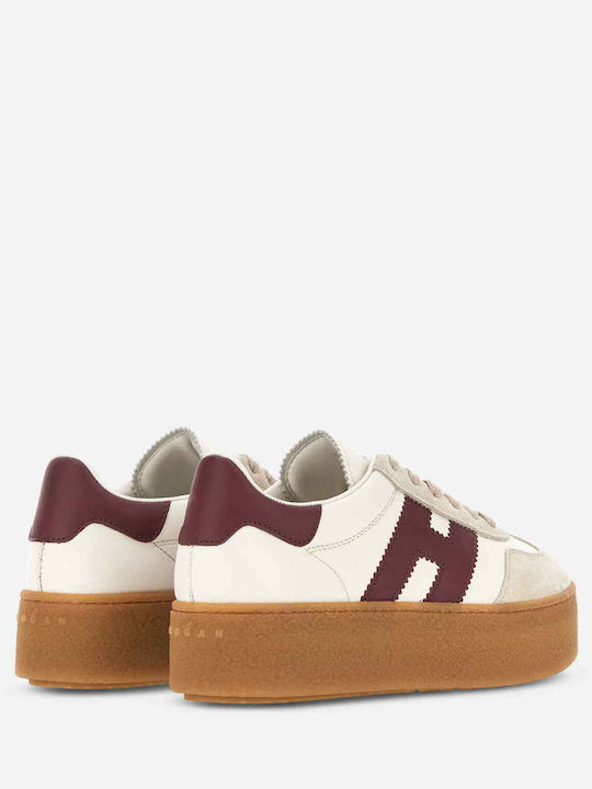 Damen Sneakers Beige