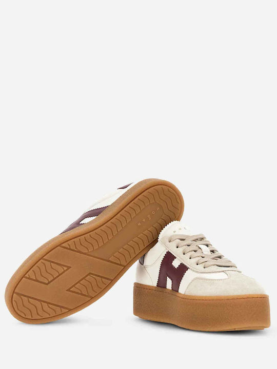 Damen Sneakers Beige