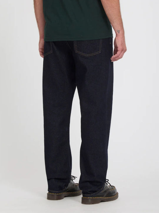 Fivedown Men's Jeans Pants Relaxed Tapered Fit Raw