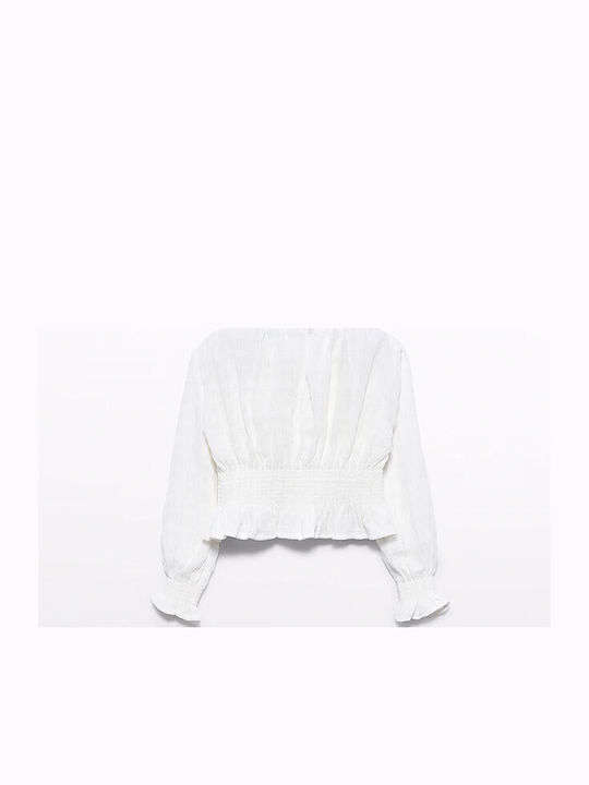 Kids Top Long-sleeved Cream