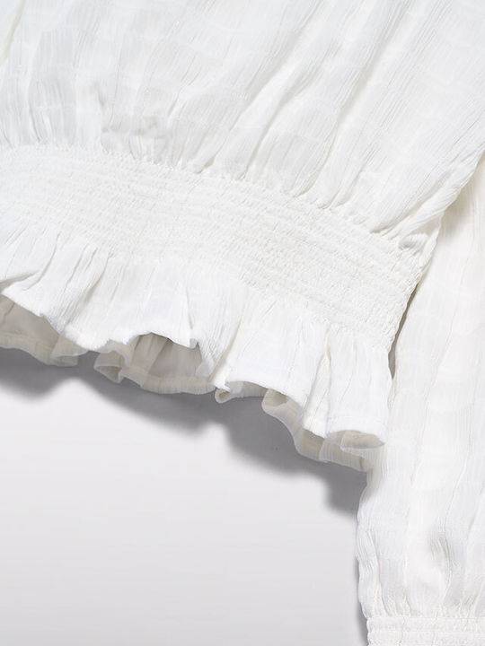 Kids Top Long-sleeved Cream
