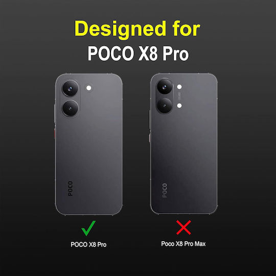 Orso Magic Shield Back Cover Silicon Negru (Poco X8 Pro Honor X8)