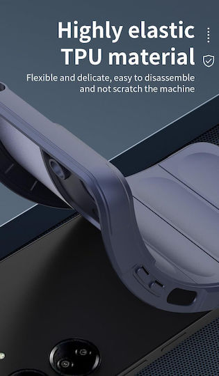 Orso Magic Shield Back Cover Σιλικόνης Μπορντό (Redmi 13C 4G / Poco C65 4G)