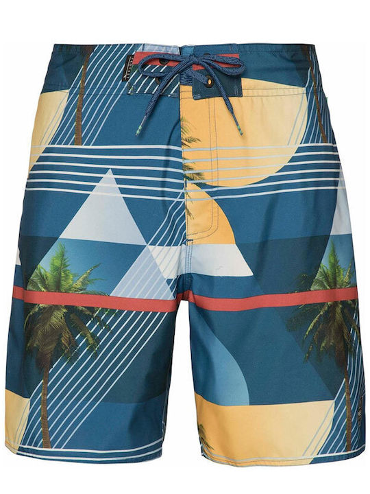 Amon Beachshort Ανδρικό Μαγιό Σορτς Τιρκουάζ