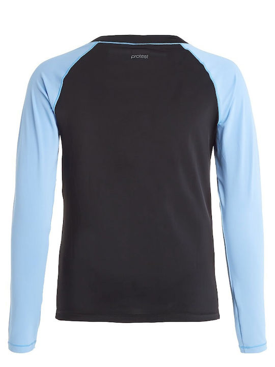 Protest Rashguard Women's Long Sleeve Sun Protection Shirt Black
