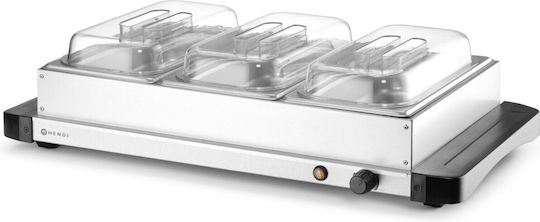 Încălzitor Electric Plită Mâncare 3x Gn 1/3 400 W
