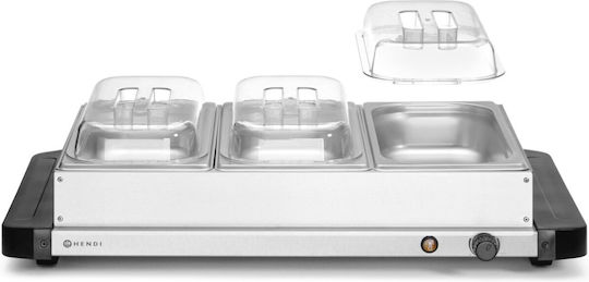 Încălzitor Electric Plită Mâncare 3x Gn 1/3 400 W