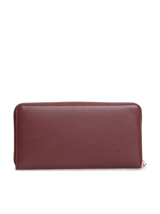 Tommy Hilfiger Icon Дамско Портмоне Бордо AW0AW17744-XUT Tommy Hilfiger Icon Дамско Портмоне Бордо AW0AW17744-XUT