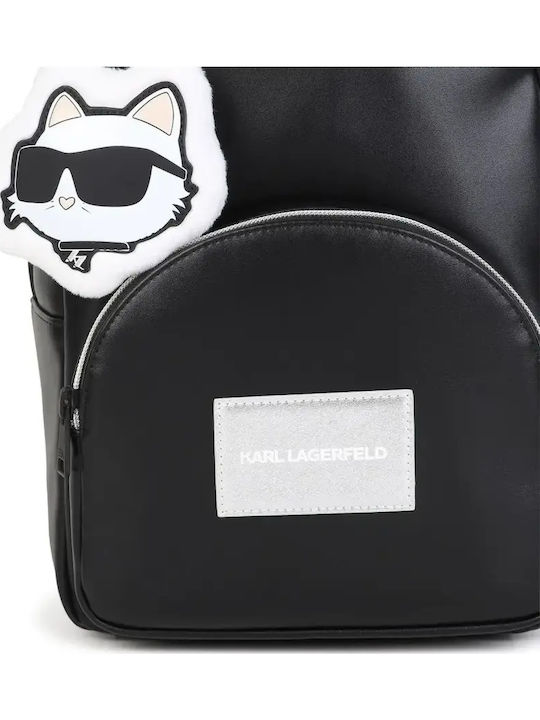 Karl Lagerfeld Geantă de spate pentru copii Neagră