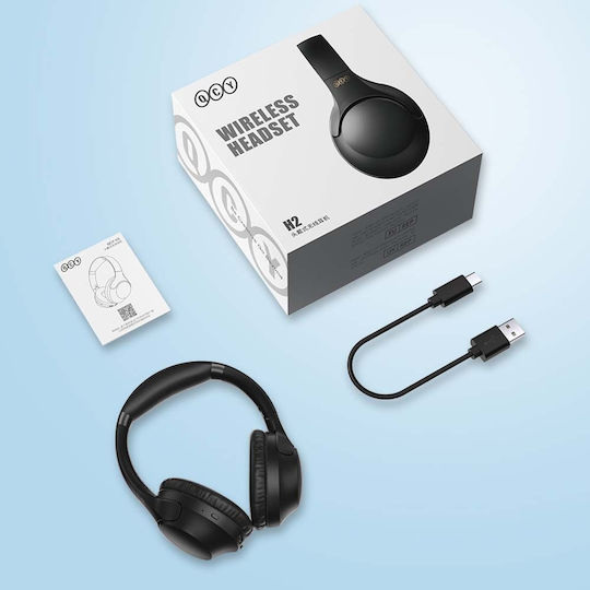 QCY H2 Pro Căști Audio Bluetooth Wireless Over Ear cu 60 Ore Autonomie Negre