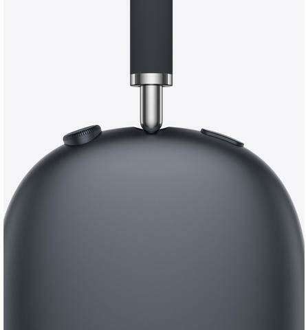 Apple AirPods Max (2024) Ασύρματα / Ενσύρματα Over Ear Ακουστικά με 20 ώρες Λειτουργίας και Quick Charge Midnight