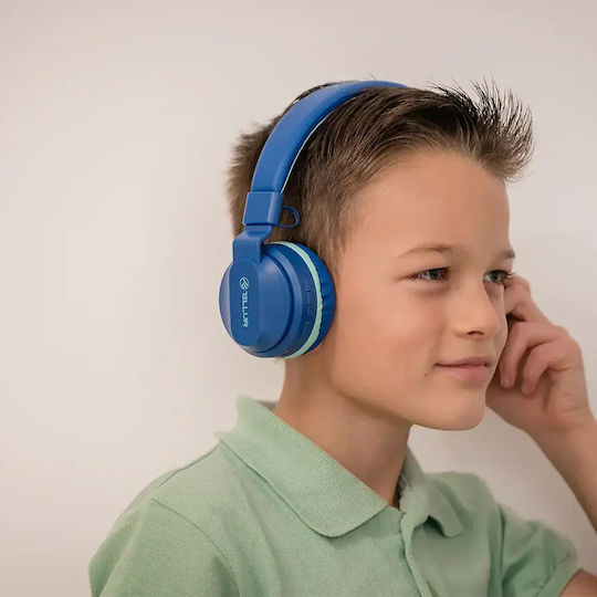 Tellur Buddy Безжични / Жични On Ear Слушалки с 25 часа Работа Сини