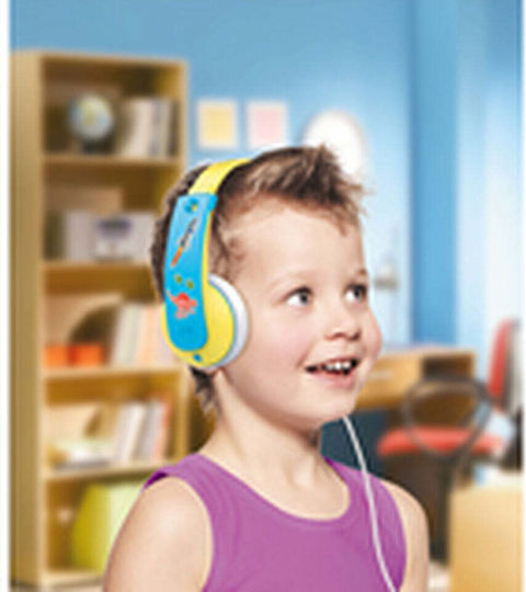 JVC HA-KD7 Cu fir Pentru copii On Ear Căști Galbene