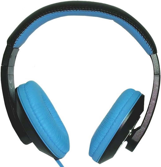 Grundig Wired Over Ear Headphones Blue