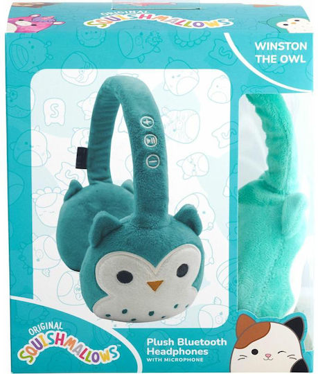 Jazwares Wireless / Wired Over Ear Headphones with 20 hours of Operation Winston The Owl