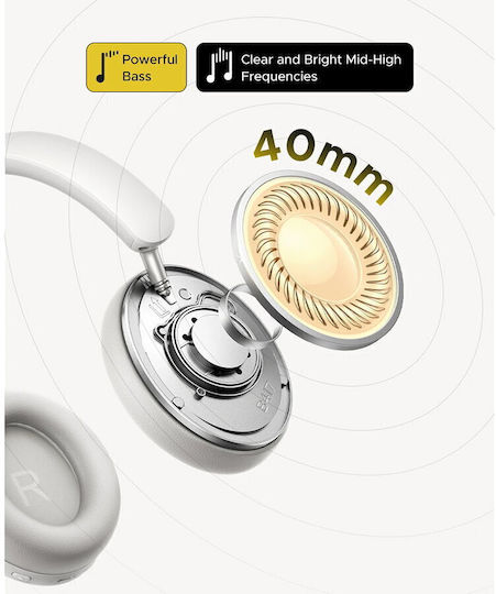 Ugreen HiTune Max 2 HP205 Ασύρματα Bluetooth Over Ear Ακουστικά Μαύρα