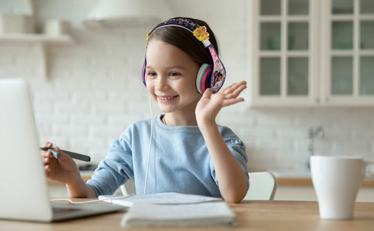 eKids EN-140 Ενσύρματα Παιδικά On Ear Ακουστικά Μωβ