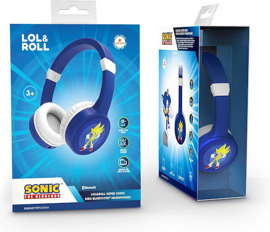 Energy Sistem Lol&Roll Sonic Fără fir / Cu fir Pentru copii On Ear Căști Albastre