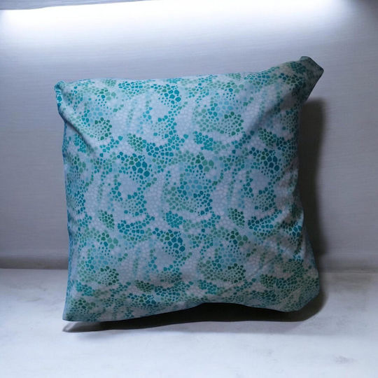Μαξιλάρι Καναπέ Ocean Dots Blue-green 45x45εκ.