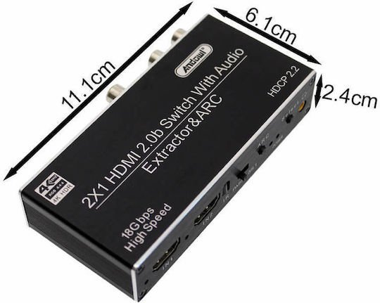 Andowl Q-HD450 HDMI Switch