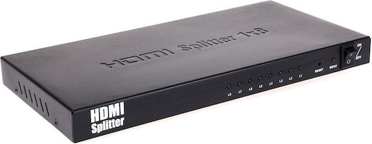 HDMI σε 8xHDMI (1.3 v) with Power HDMI Сплитер 18264