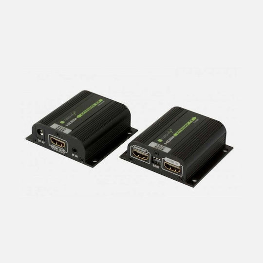 Techly IDATA EXT-E70POED HDMI Удължител IDATA EXT-E70POED