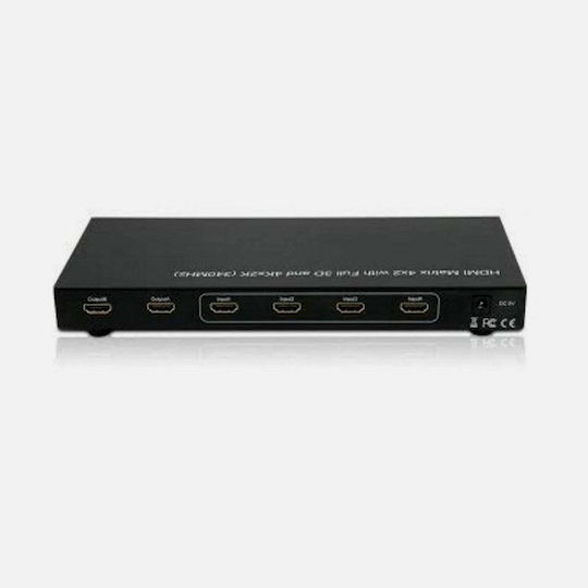 Techly IDATA HDMI-H42B Matrix HDMI Splitter IDATA HDMI-H42B