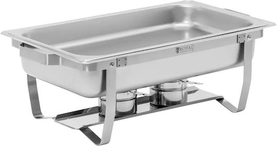 Încălzitor De Mâncare Bain Marie Paste Gn 1/1 7,5 L Oțel Set 6 Bucăți