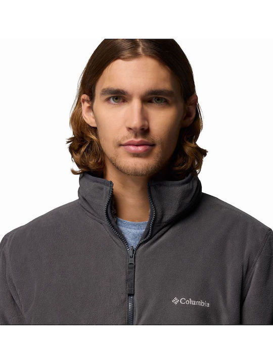 Winter Pass Ανδρική Ζακέτα Fleece Μαύρο