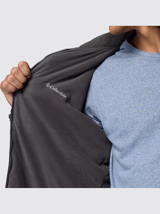 Winter Pass Ανδρική Ζακέτα Fleece Μαύρο