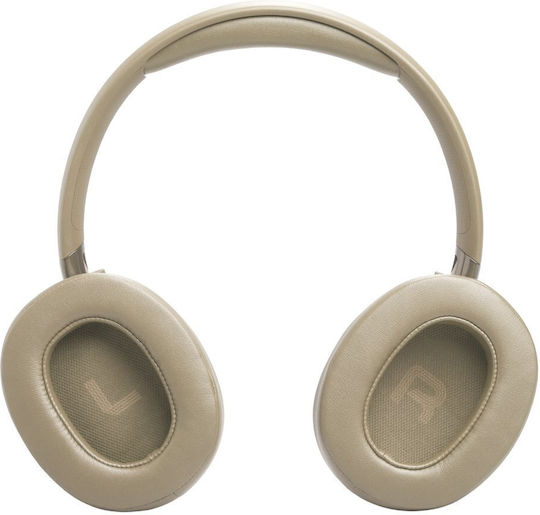 JBL Tune 780NC Wireless / Wired Over Ear Headphones with 76 hours of Operation and Quick Charge Beige